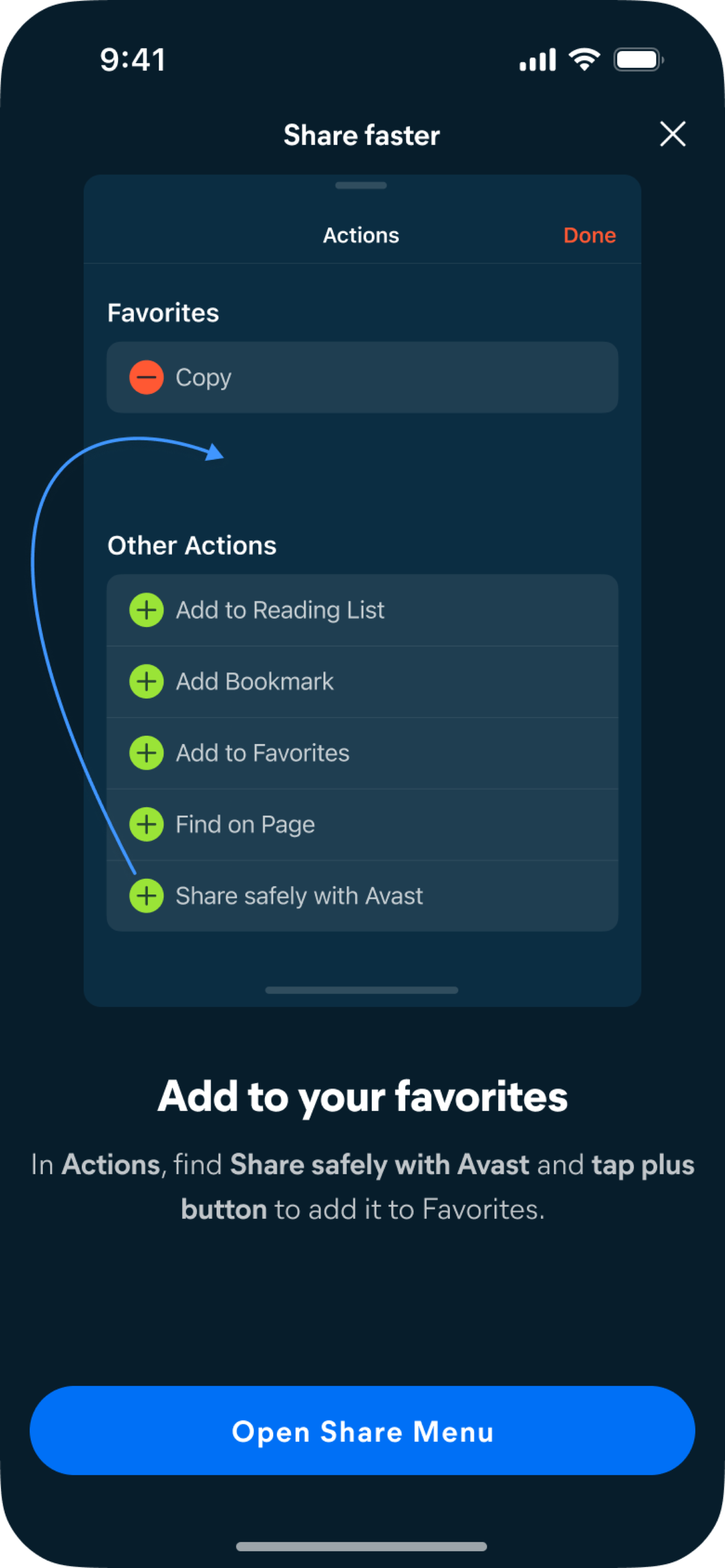 Add Clean Share to favourites